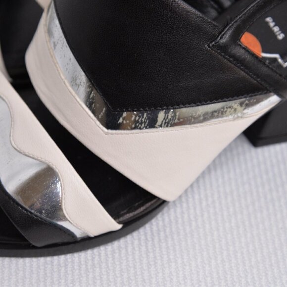 NWT Roger Vivier Block Heeled Sandals Sz 5.5 - Picture 12 of 12